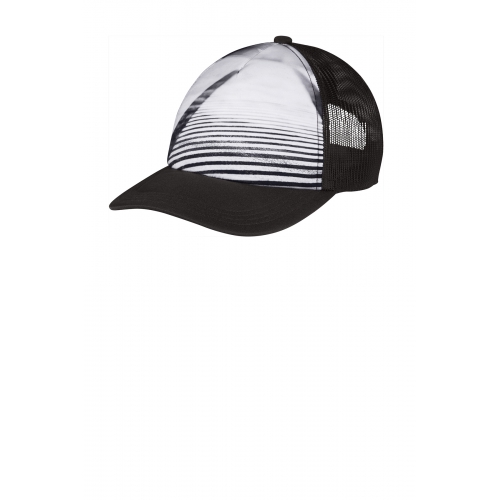 Port Authority Photo Real Snapback Trucker Cap Product Image