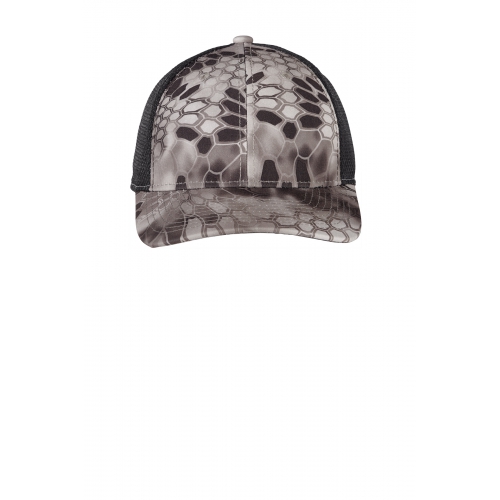 Port Authority Performance Camouflage Mesh Back Snapback Cap Product Image