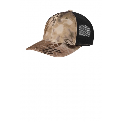 Port Authority Performance Camouflage Mesh Back Snapback Cap Product Image