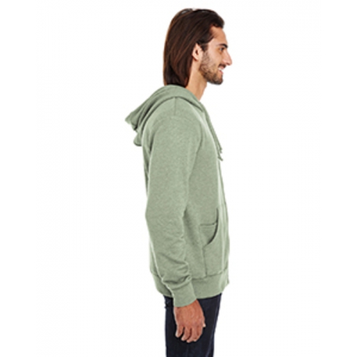 Threadfast Unisex Triblend French Terry Full-Zip Product Image