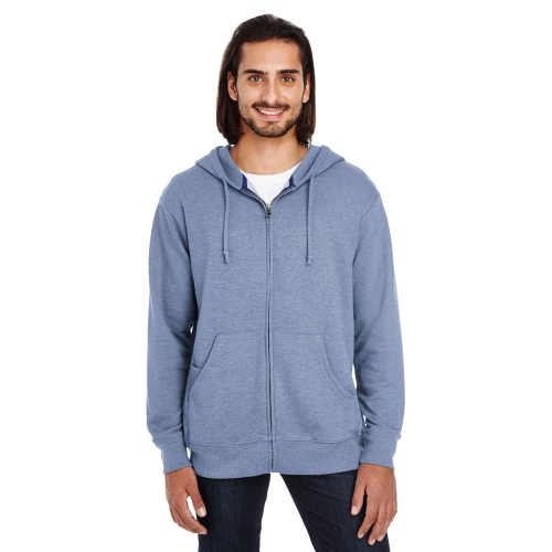 Threadfast Unisex Triblend French Terry Full-Zip Product Image