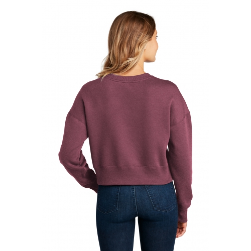 District Women's Perfect Weight® Fleece Cropped Crew Product Image