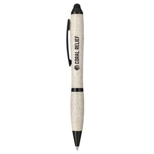 Nash Wheat Straw Ballpoint Stylus Pen Product Image
