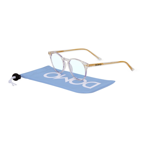 Blue Blocker Glasses in Dye Sublimation Microfiber Pouch Product Image