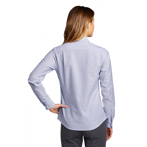 Port Authority Women's SuperPro Oxford Stripe Shirt Product Image
