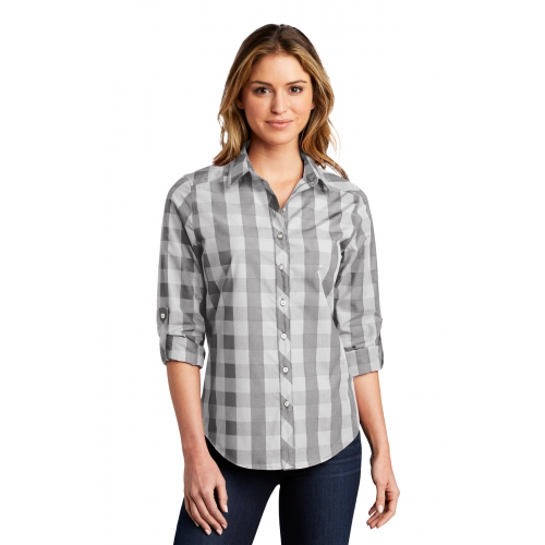 Port Authority Women's Everyday Plaid Shirt Product Image