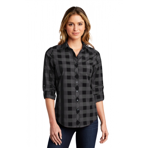 Port Authority Women's Everyday Plaid Shirt Product Image