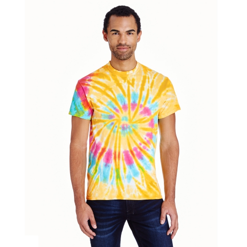 Tie Dye Adult 5.4 oz. Cotton T-Shirt Product Image