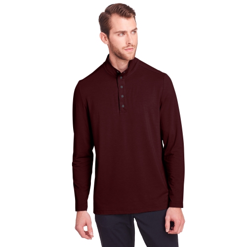 North End Men's Jaq Snap-Up Stretch Performance Pullover Product Image