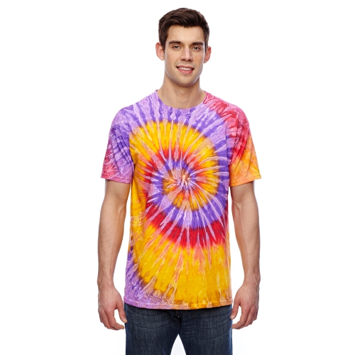 Tie Dye Adult 5.4 oz. Cotton T-Shirt Product Image