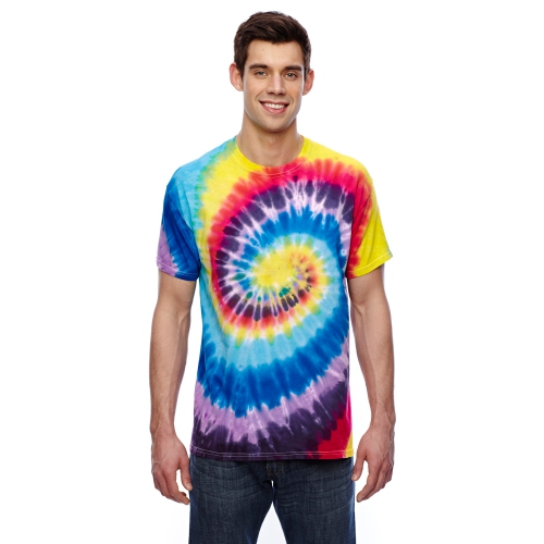 Tie Dye Adult 5.4 oz. Cotton T-Shirt Product Image