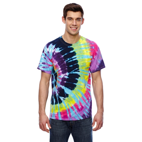 Tie Dye Adult 5.4 oz. Cotton T-Shirt Product Image