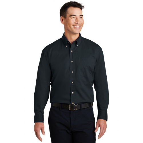 Port Authority Tall Long Sleeve Twill Shirt Product Image
