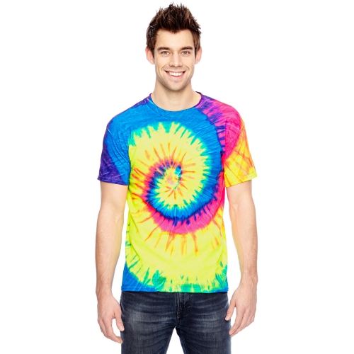 Tie Dye Adult 5.4 oz. Cotton T-Shirt Product Image