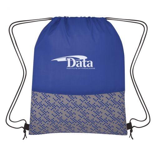Bitmap Drawstring Backpack Product Image
