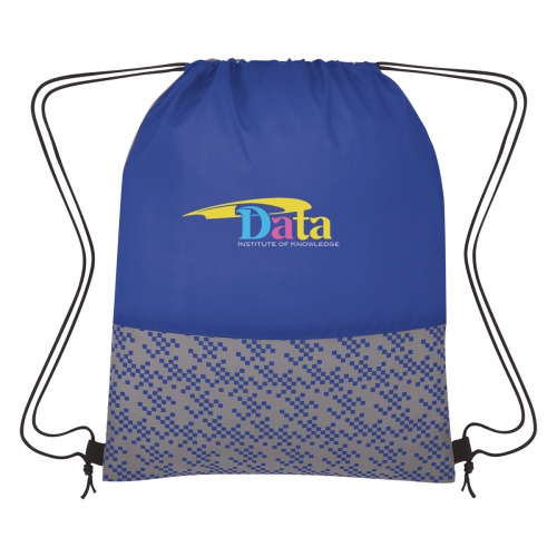 Bitmap Drawstring Backpack Product Image