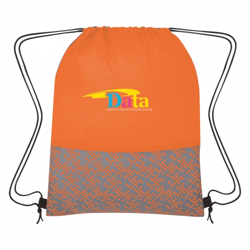 Bitmap Drawstring Backpack Product Image