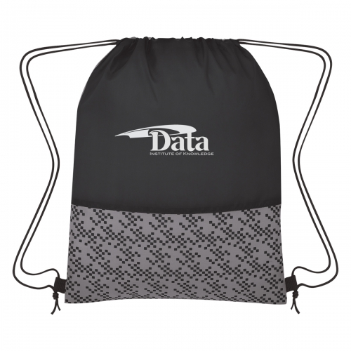 Bitmap Drawstring Backpack Product Image