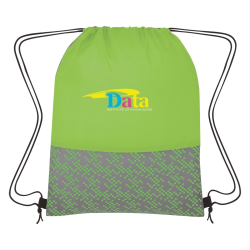 Bitmap Drawstring Backpack Product Image