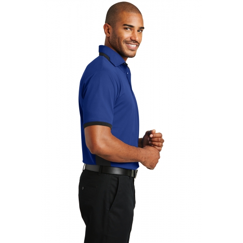 Port Authority Men's Dry Zone® Colorblock Ottoman Polo Product Image