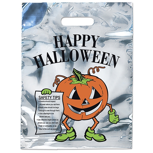 Silver Reflective Pumpkin Bag Product Image