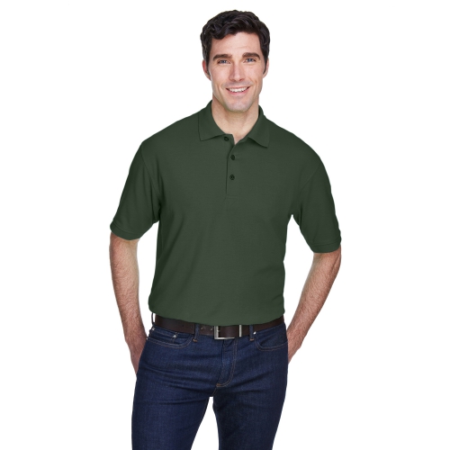 UltraClub Men's Whisper Pique Polo Product Image
