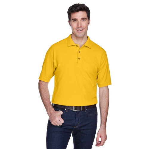 UltraClub Men's Whisper Pique Polo Product Image
