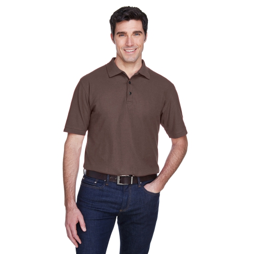UltraClub Men's Whisper Pique Polo Product Image