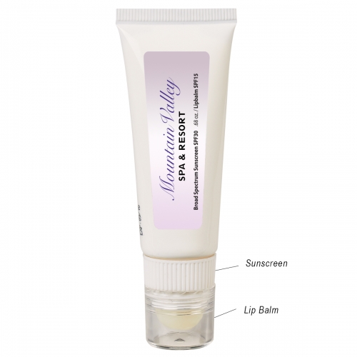 Lip Balm And Sunscreen Tube Product Image