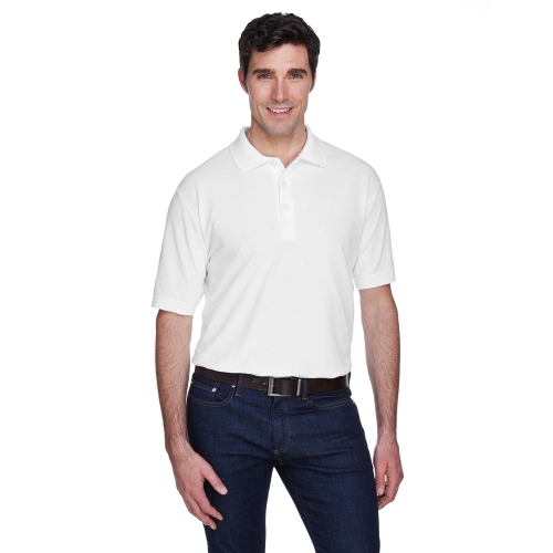 UltraClub Men's Whisper Pique Polo Product Image