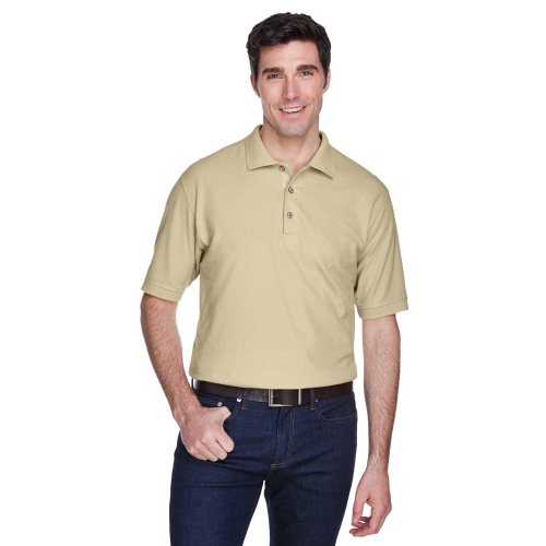 UltraClub Men's Whisper Pique Polo Product Image