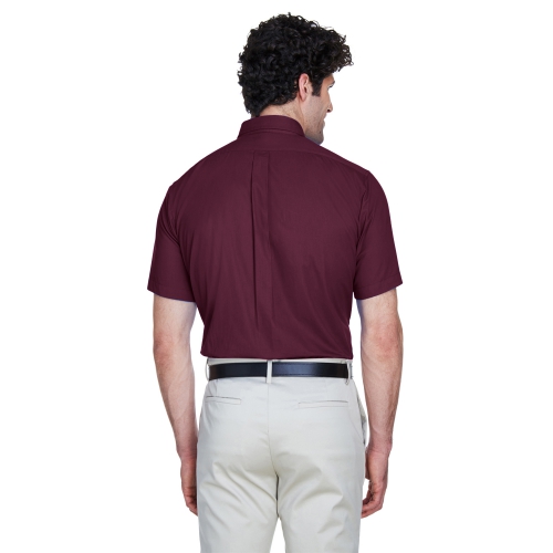 Core 365 Men's Optimum Short-Sleeve Twill Shirt Product Image