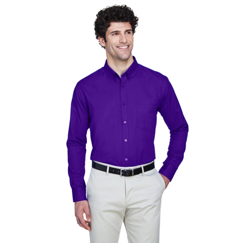 Core 365 Men's Operate Long-Sleeve Twill Shirt Product Image