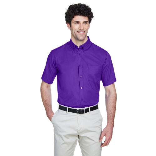 Core 365 Men's Optimum Short-Sleeve Twill Shirt Product Image