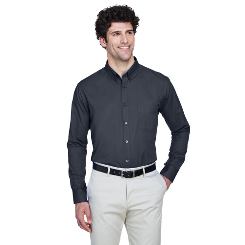 Core 365 Men's Operate Long-Sleeve Twill Shirt Product Image