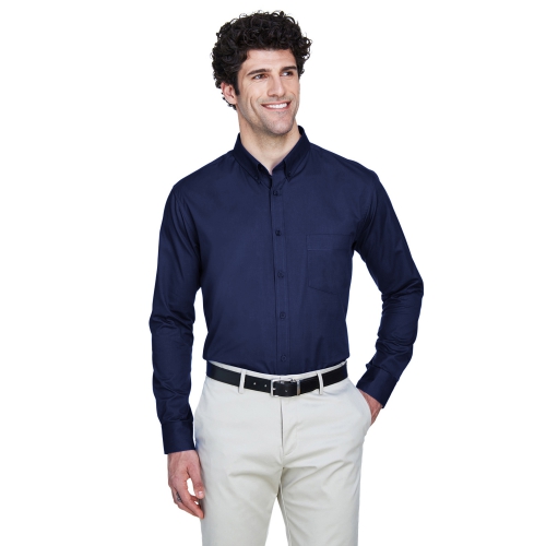 Core 365 Men's Operate Long-Sleeve Twill Shirt Product Image