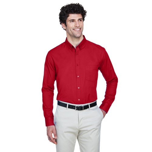Core 365 Men's Operate Long-Sleeve Twill Shirt Product Image