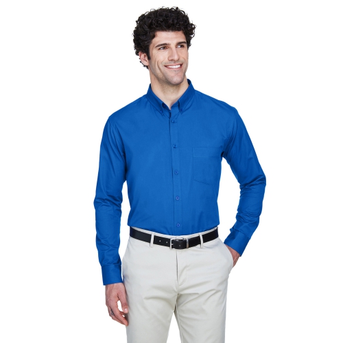 Core 365 Men's Operate Long-Sleeve Twill Shirt Product Image
