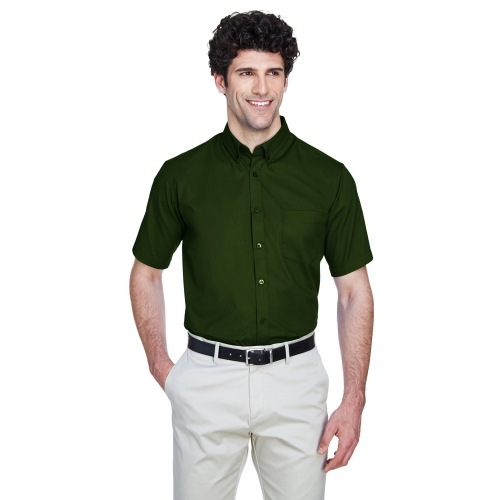Core 365 Men's Optimum Short-Sleeve Twill Shirt Product Image