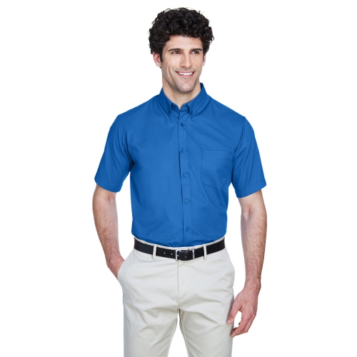 Core 365 Men's Optimum Short-Sleeve Twill Shirt Product Image