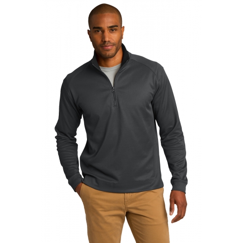 Port Authority Vertical Texture 1/4-Zip Pullover Product Image