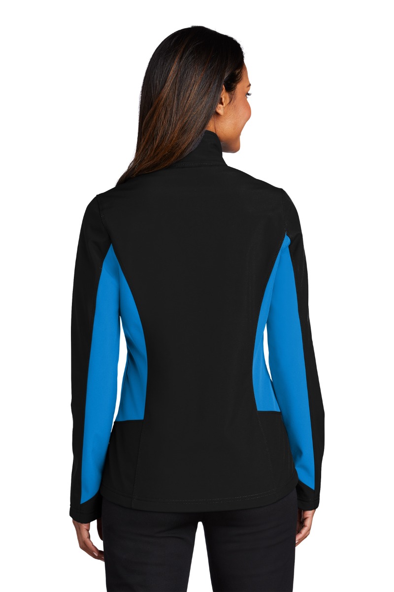 Port Authority Women's Core Colorblock Soft Shell Jacket Product Image