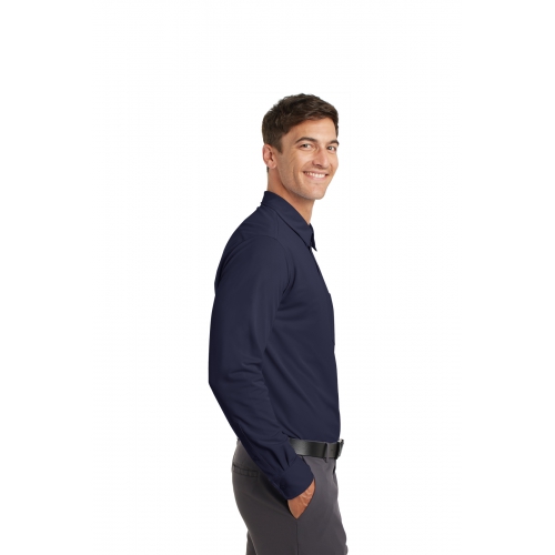 Port Authority Men's Dimension Knit Dress Shirt Product Image