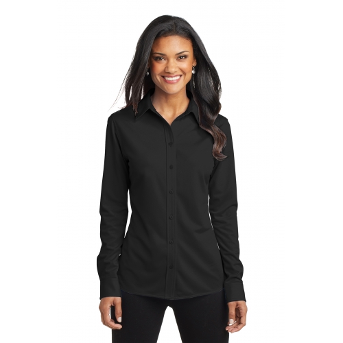 Port Authority Women's Dimension Knit Dress Shirt Product Image