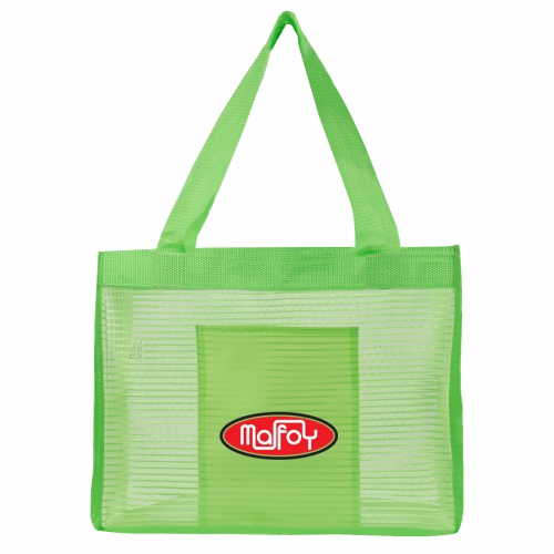 Sheer Striped Tote Bag Product Image