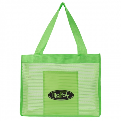 Sheer Striped Tote Bag Product Image