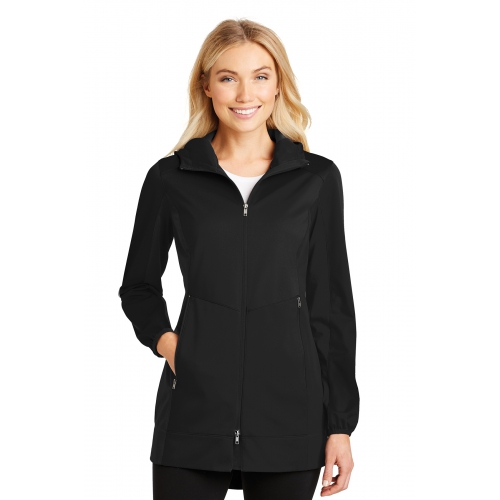 Port Authority Women's Active Hooded Soft Shell Jacket Product Image