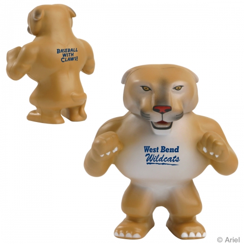 Wildcat-Cougar Mascot Stress Reliever Product Image