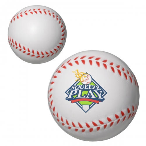 Baseball Shaped Stress Reliever Product Image