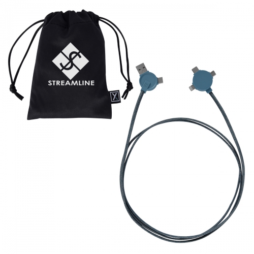 Xactly 5 Ft. 3-in-1 Lithium CC Charging Cable Product Image